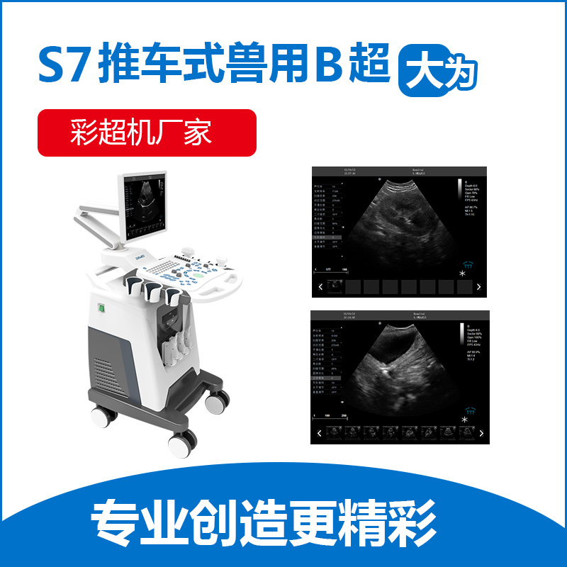 推車式獸用B超機